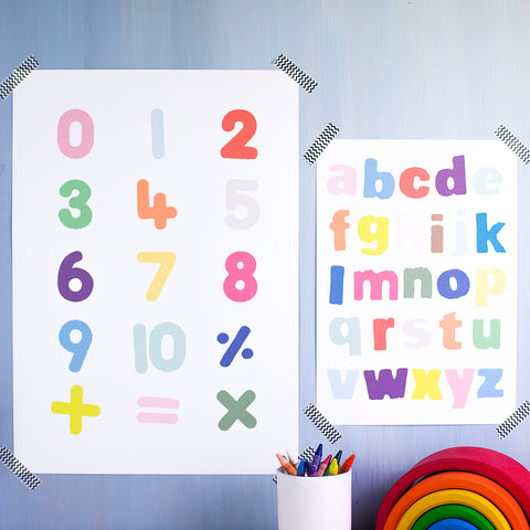 Alphabet Nursery Print